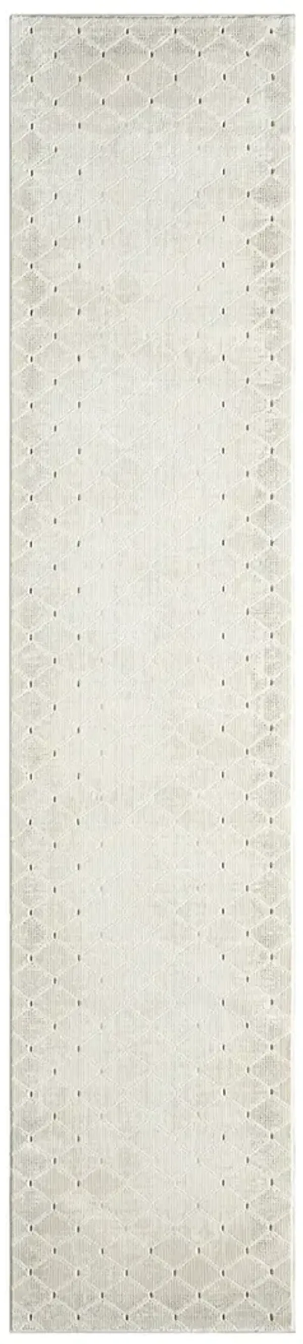 Grand Street GRN01 Ivory 2'2" x 10' Rug