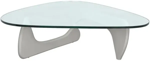 LeisureMod Imperial Triangle Coffee Table