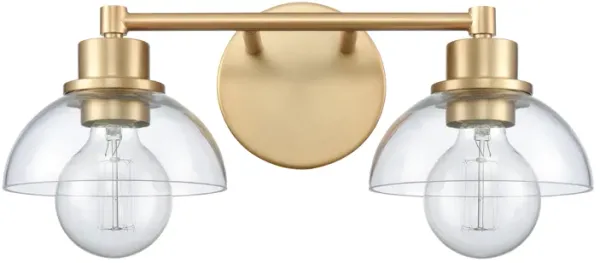 Julian 16'' Wide Gold 2-Light Vanity Light