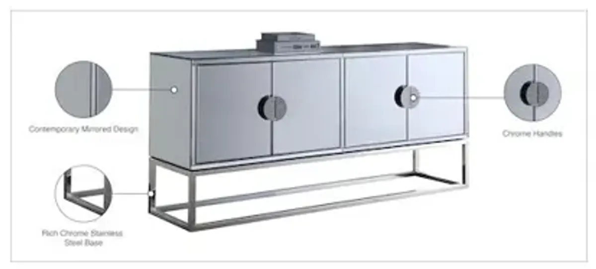 Meridian Furniture Marbella Sideboard/Buffet