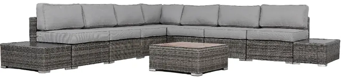 Living Source International Fully Assembled 6 - Person Seating Group with Cushions New