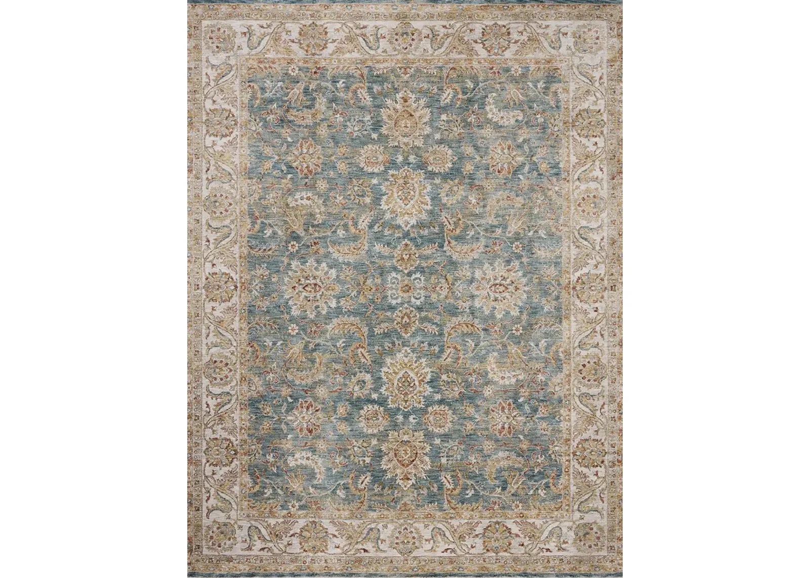 Gaia Ocean/Multi 2'6" x 10'0" Runner Rug