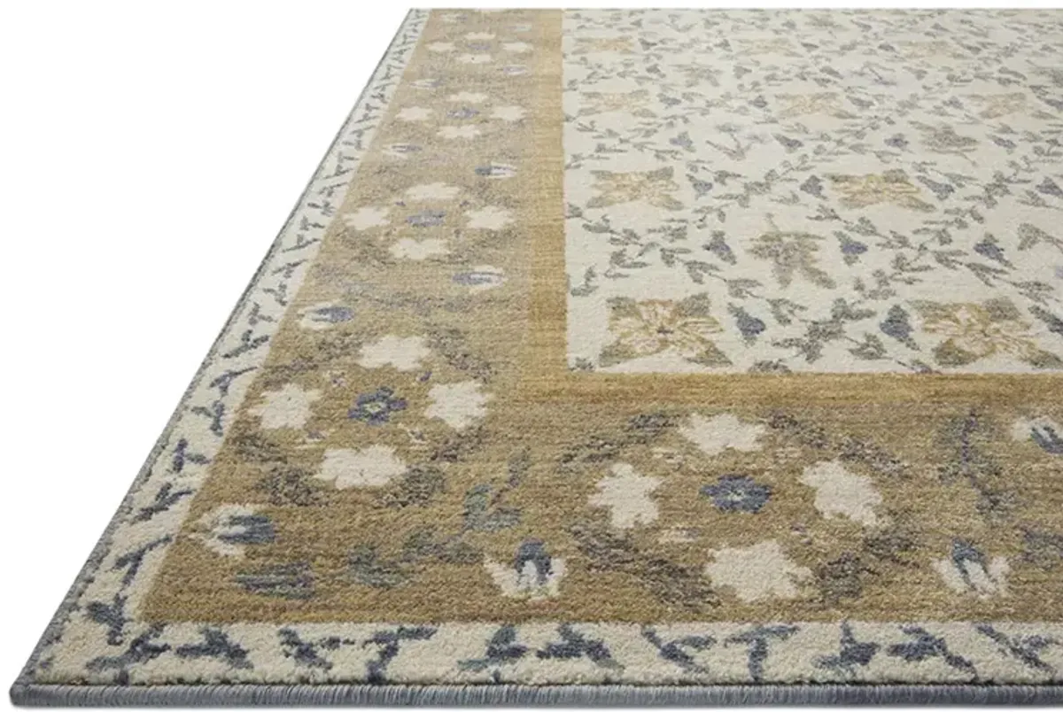 Fiore FIO03 Gold 5' x 7'10" Rug