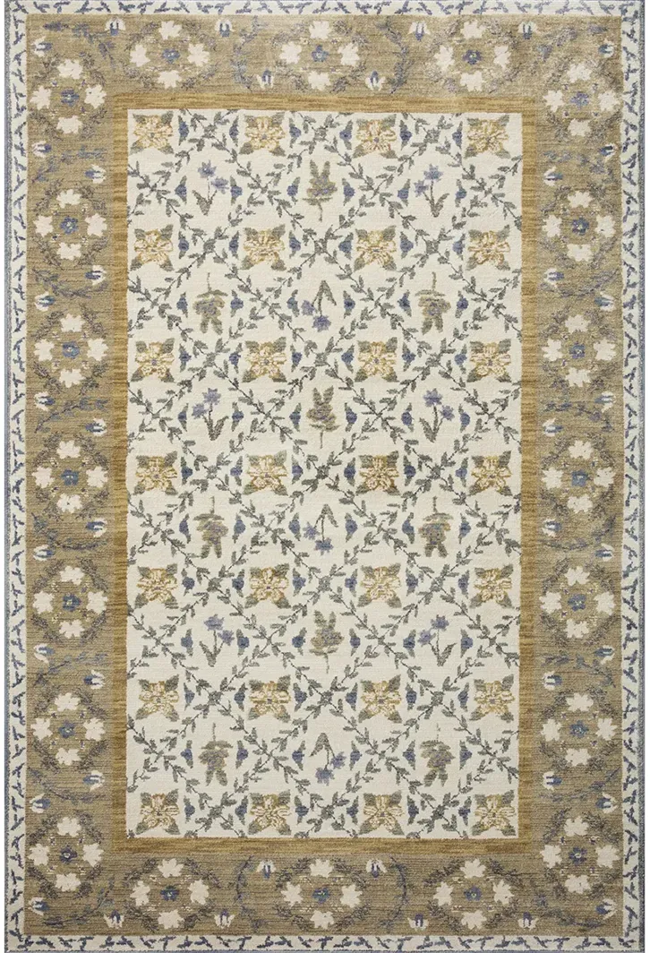 Fiore FIO03 Gold 5' x 7'10" Rug