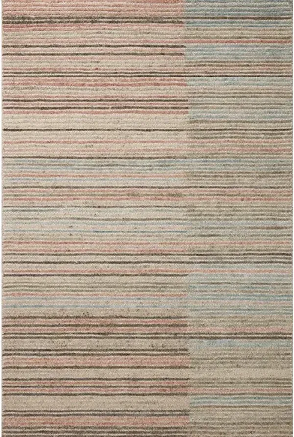 Stiles STI-03 Beige / Multi 2''6" x 7''6" Rug by