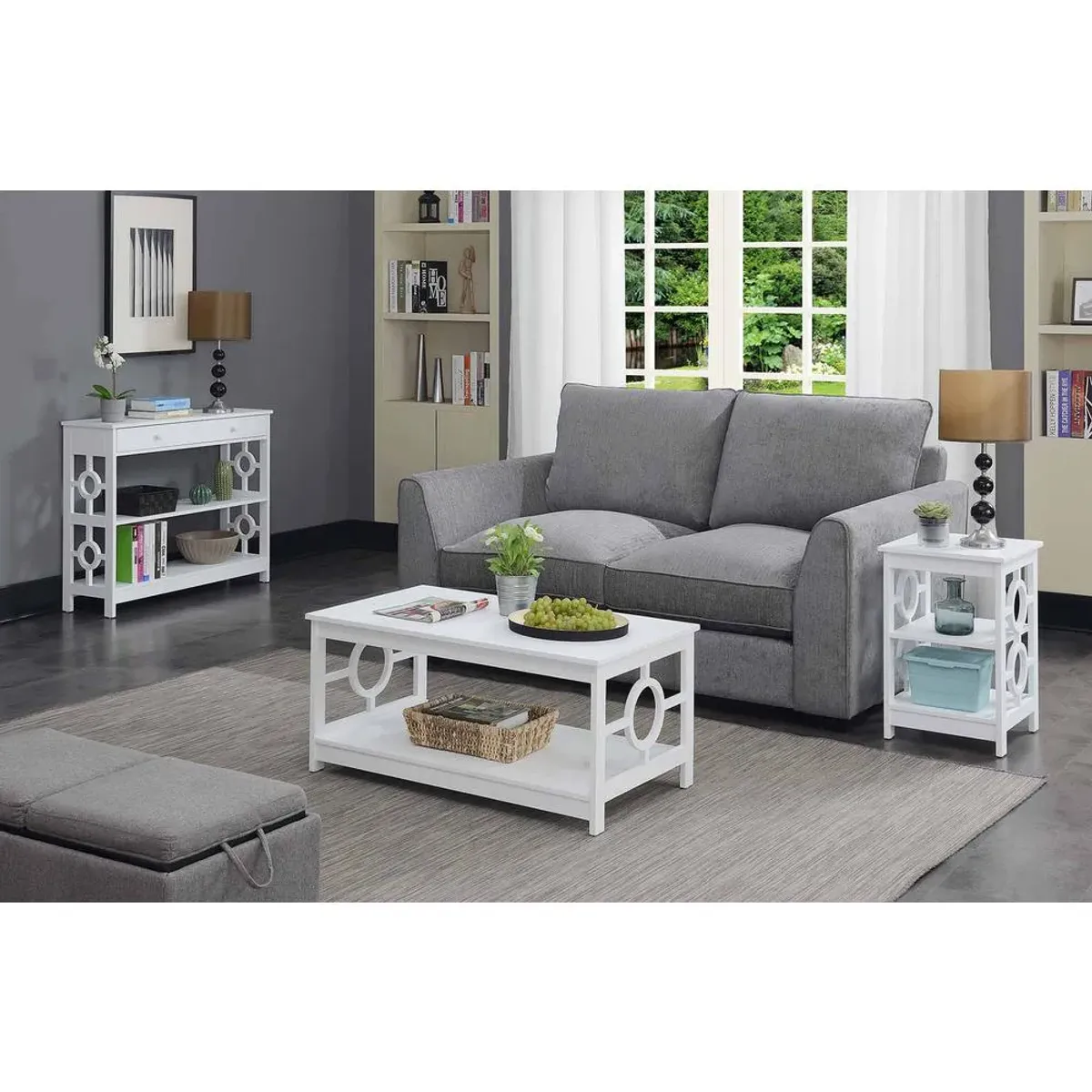 Convenience Concepts Ring Coffee Table