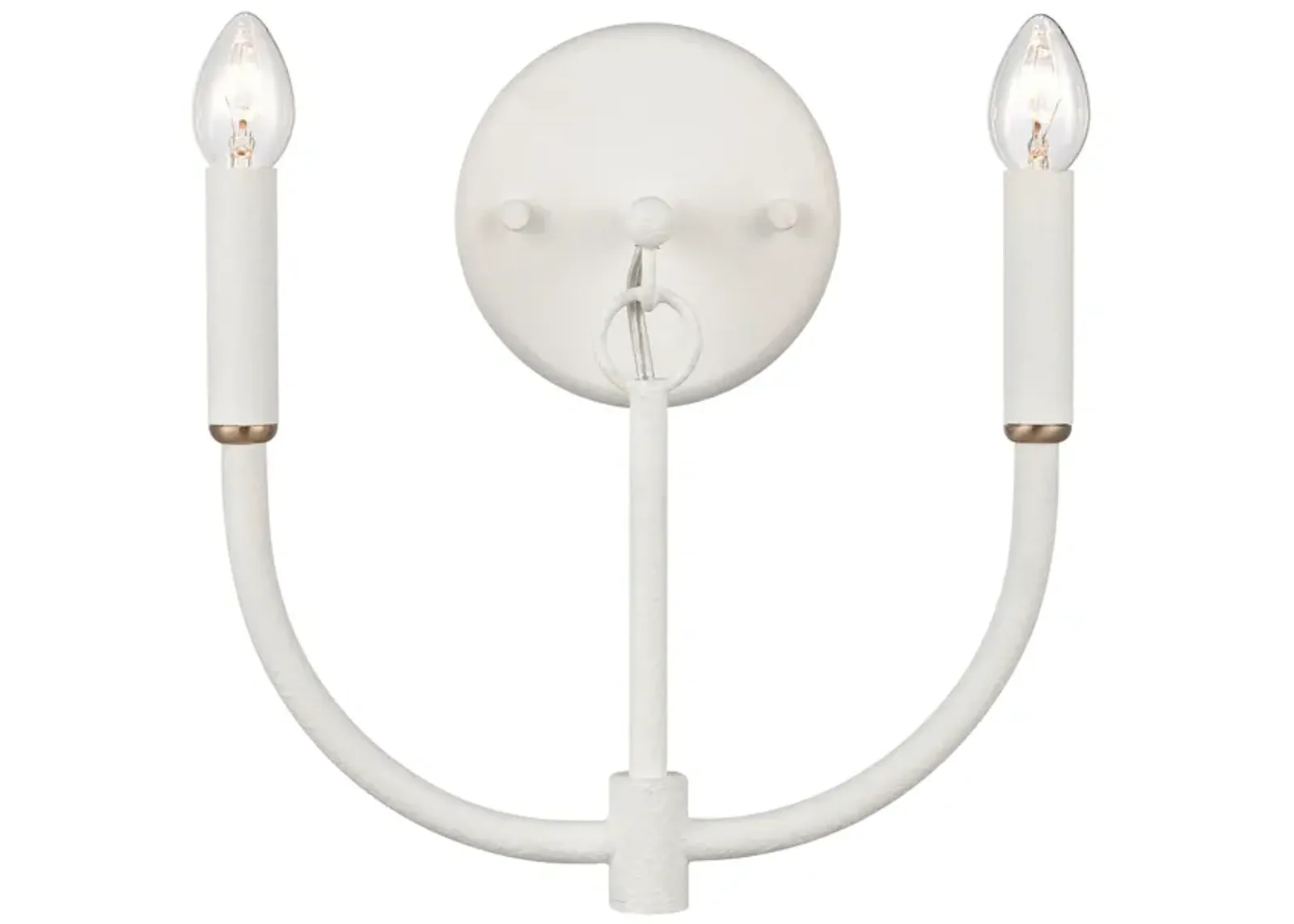 Continuance 11'' High 2-Light White Sconce