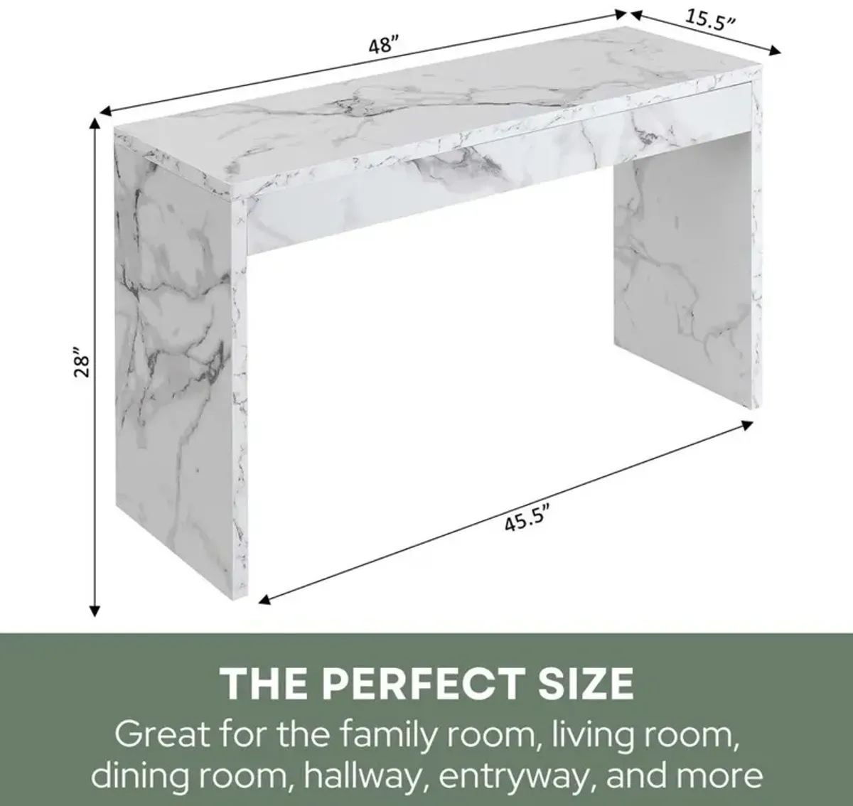 Convience Concept, Inc. Northfield Hall Console Table/Desk