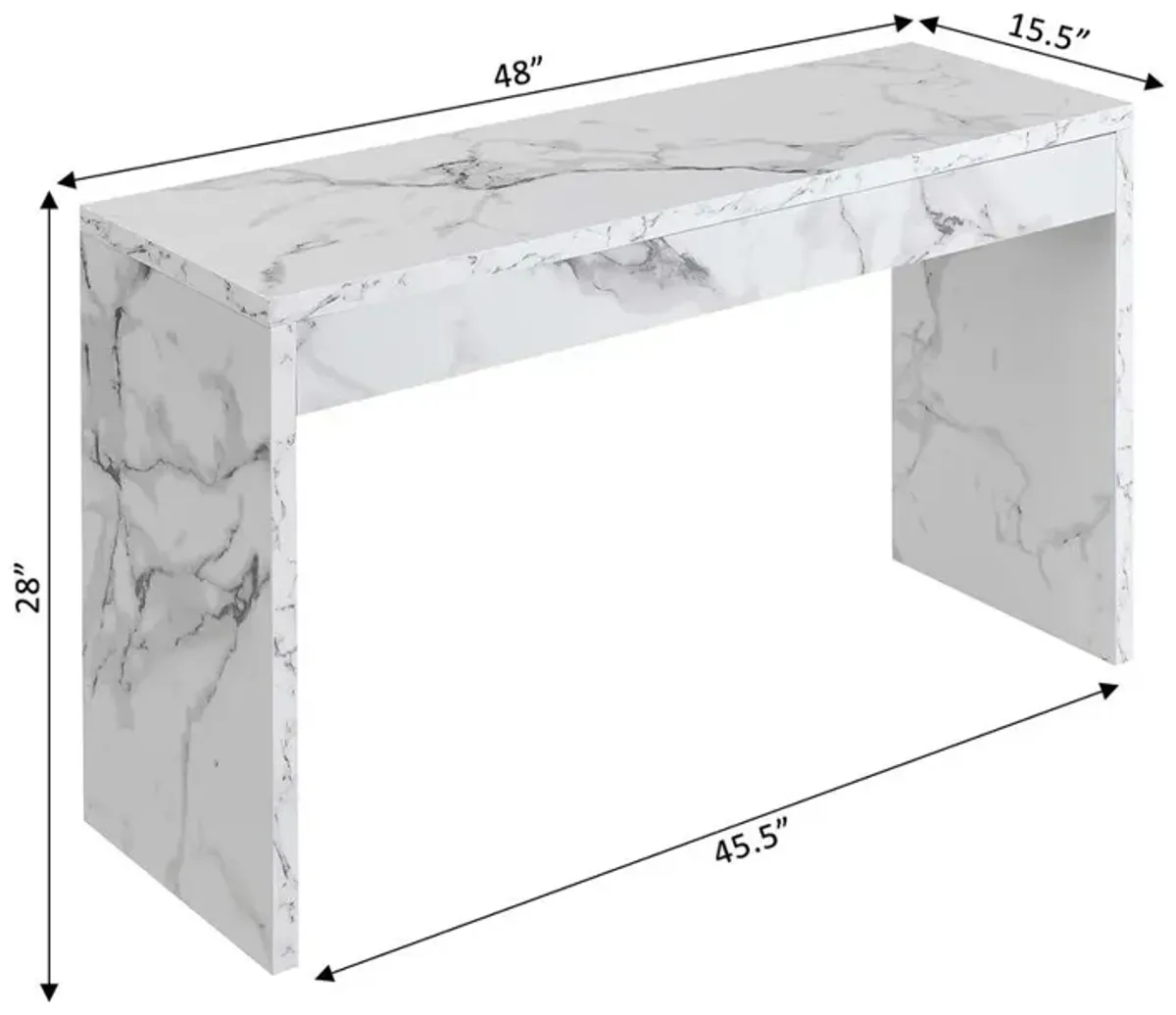 Convience Concept, Inc. Northfield Hall Console Table/Desk