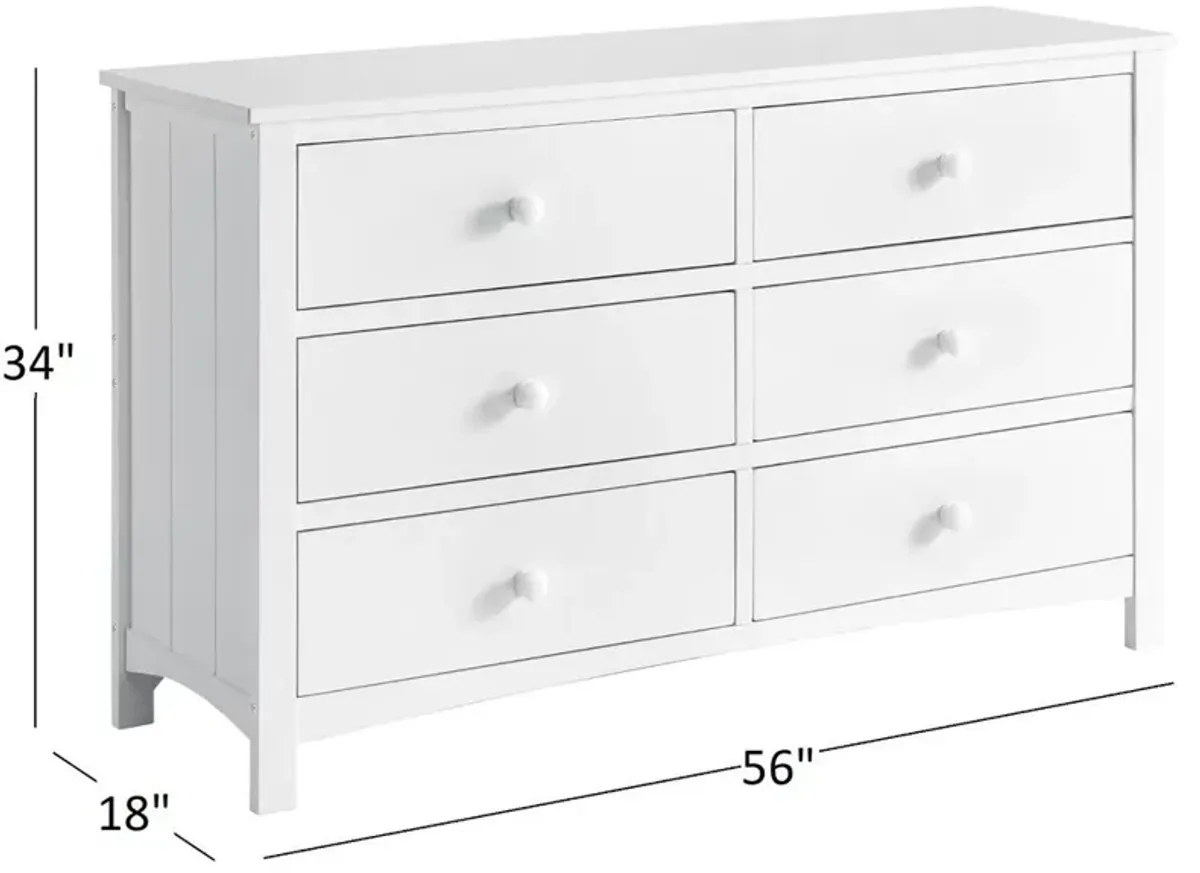 Oxford Baby Universal Rta 6 Dr Dresser Snow White