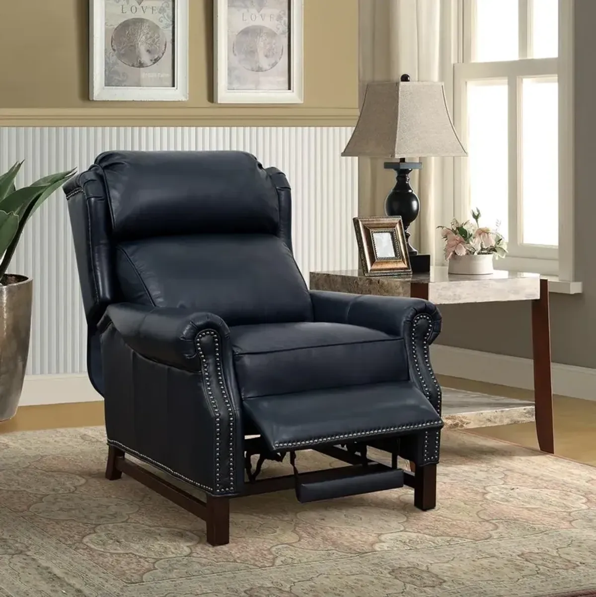 Barcalounger 7-3164 Thornfield Recliner, Blue