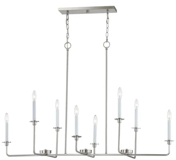 Lexington 48 Wide 8-Light Chandelier