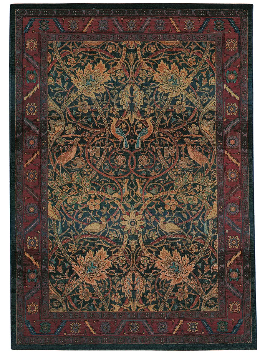 Kharma 6' Red Rug