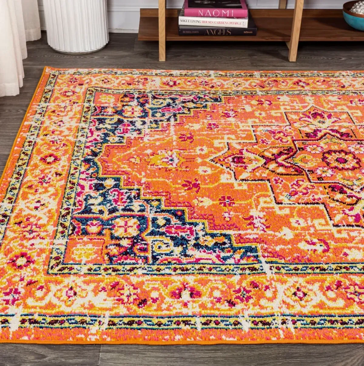 Brooklyn Geometric Medallion Area Rug