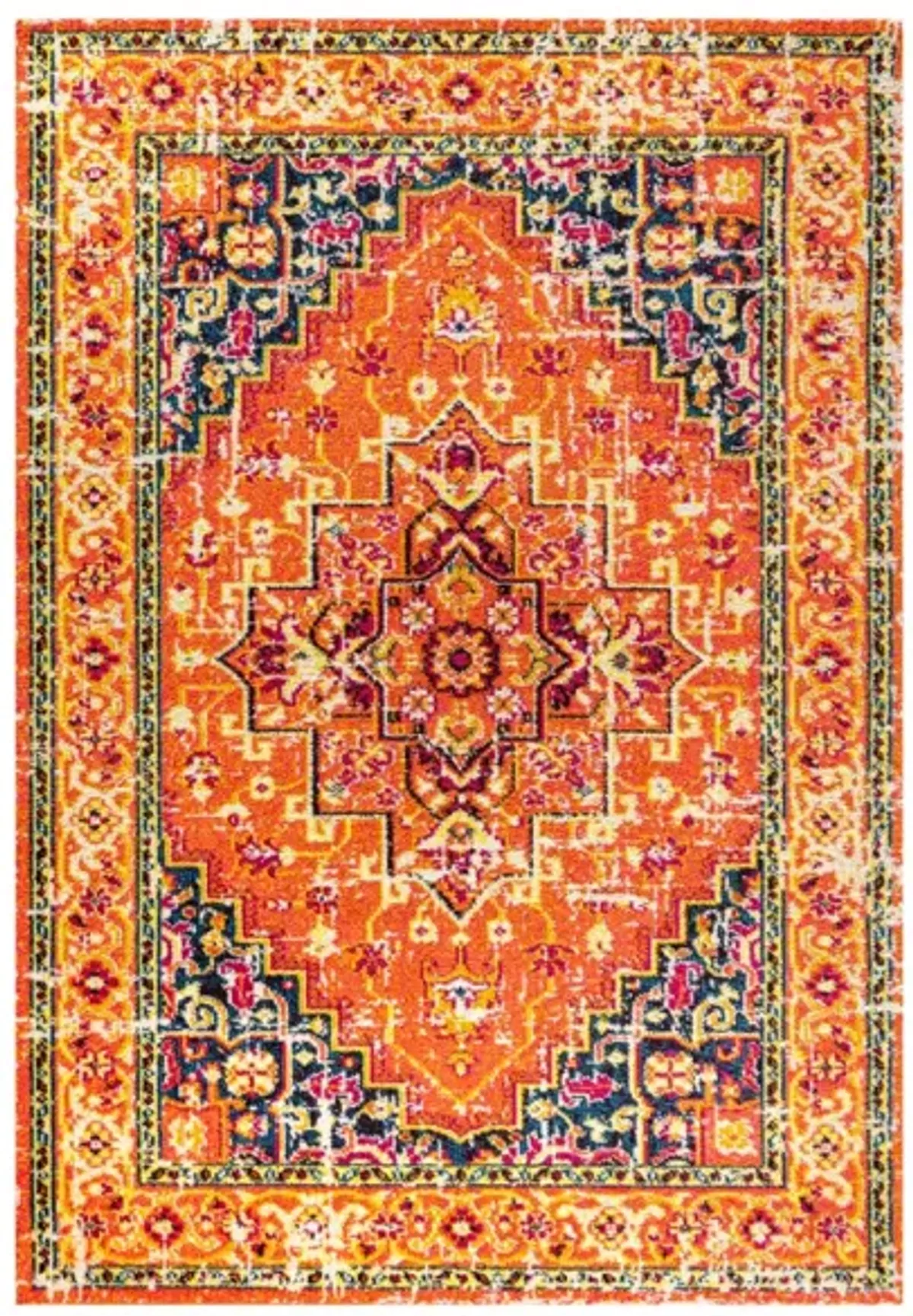 Brooklyn Geometric Medallion Area Rug