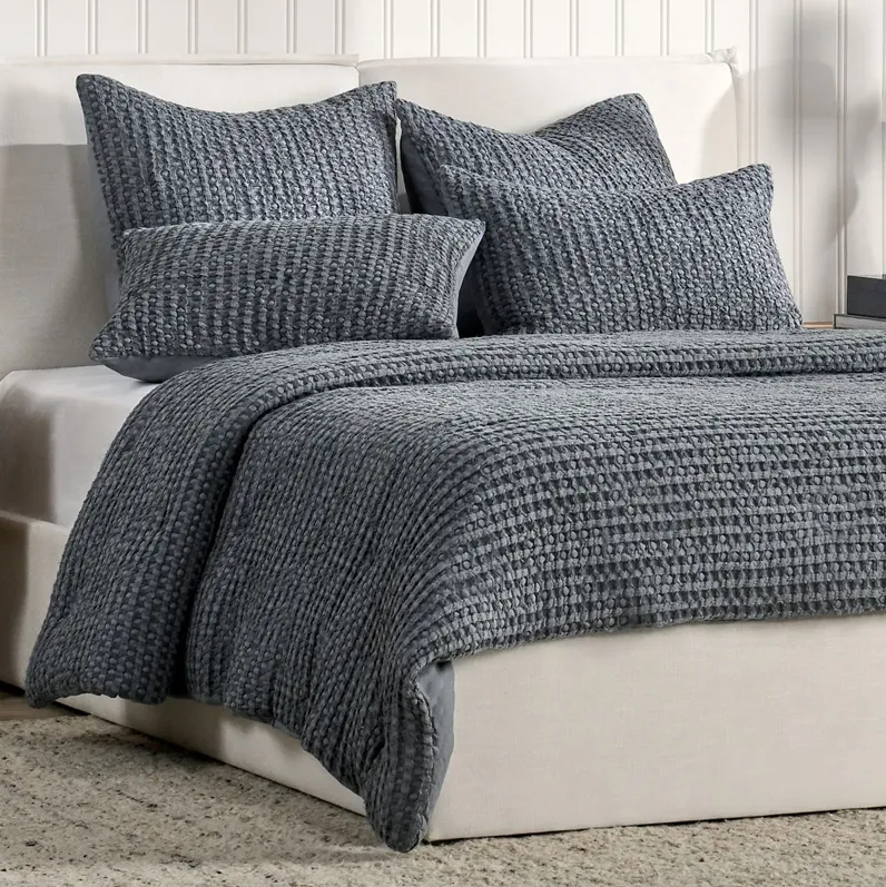 Colmar Marina Blue Queen Quilt