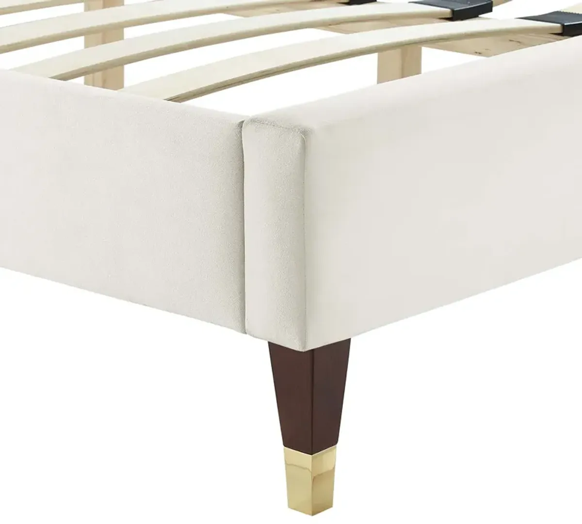 Modway - Zahra Channel Tufted Performance Velvet Twin Platform Bed