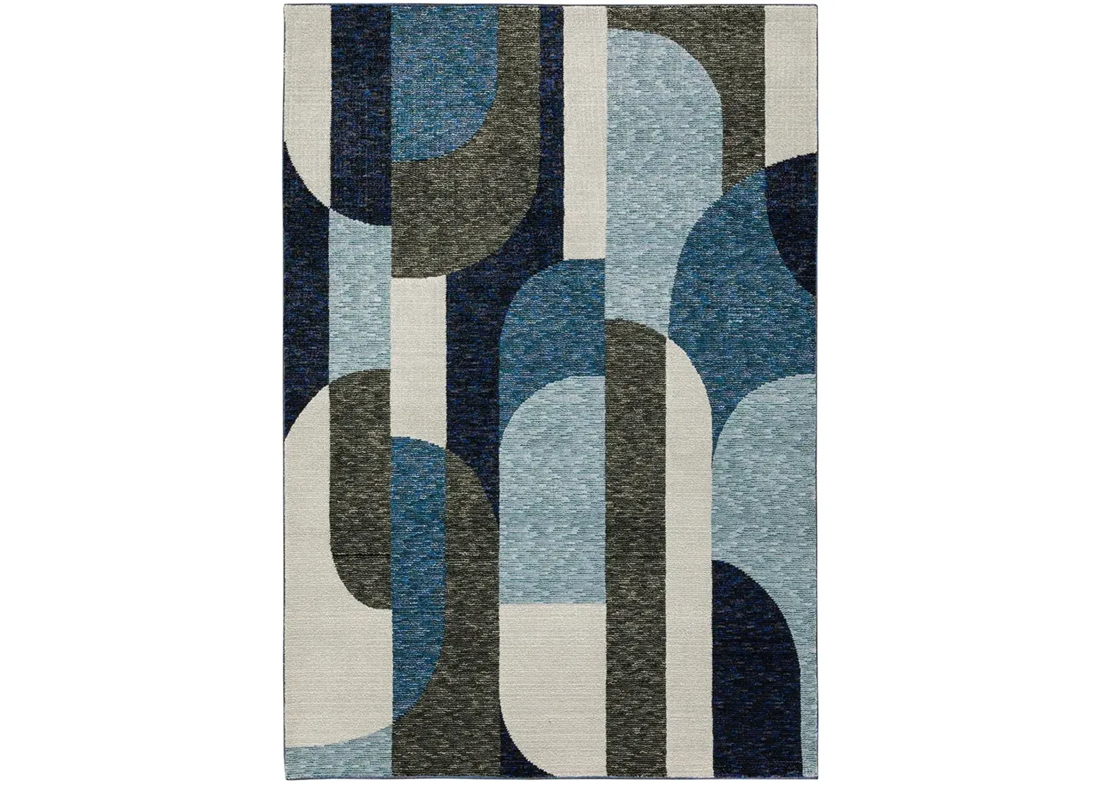 Strada 8'6" x 11'7" Blue Rug