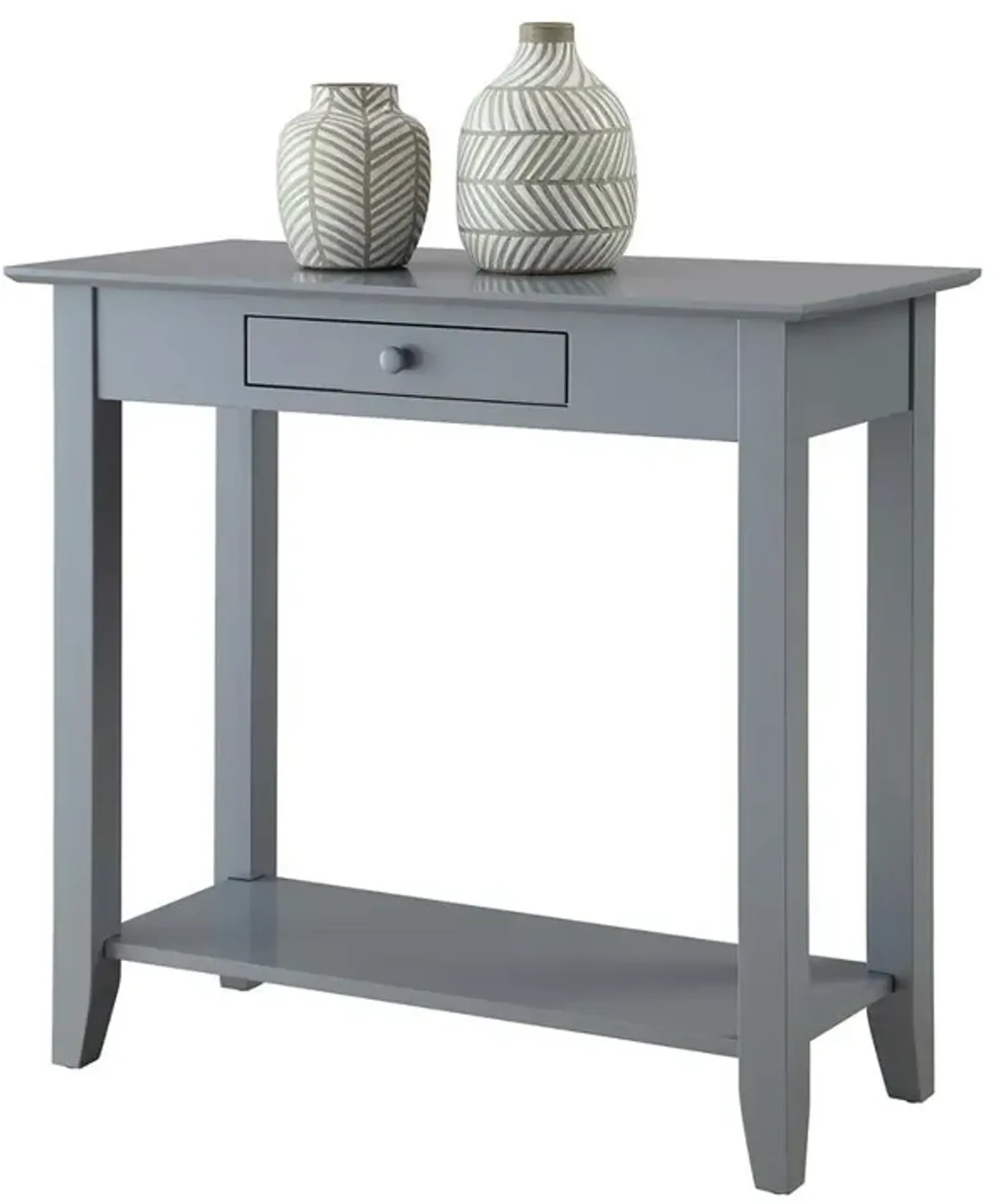 Convience Concept, Inc. American Heritage Hall Table with Drawer and Shelf