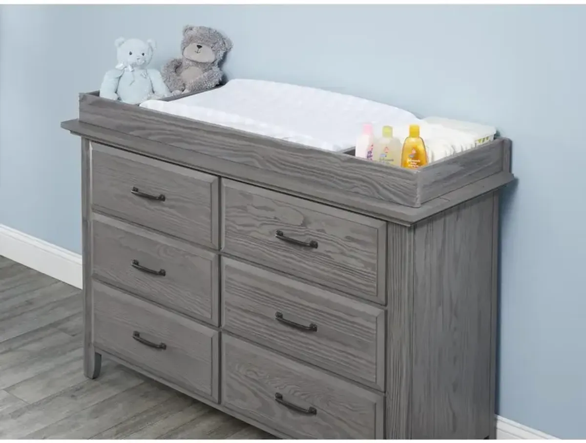 Soho Baby Chandler Changing Topper Graphite Gray