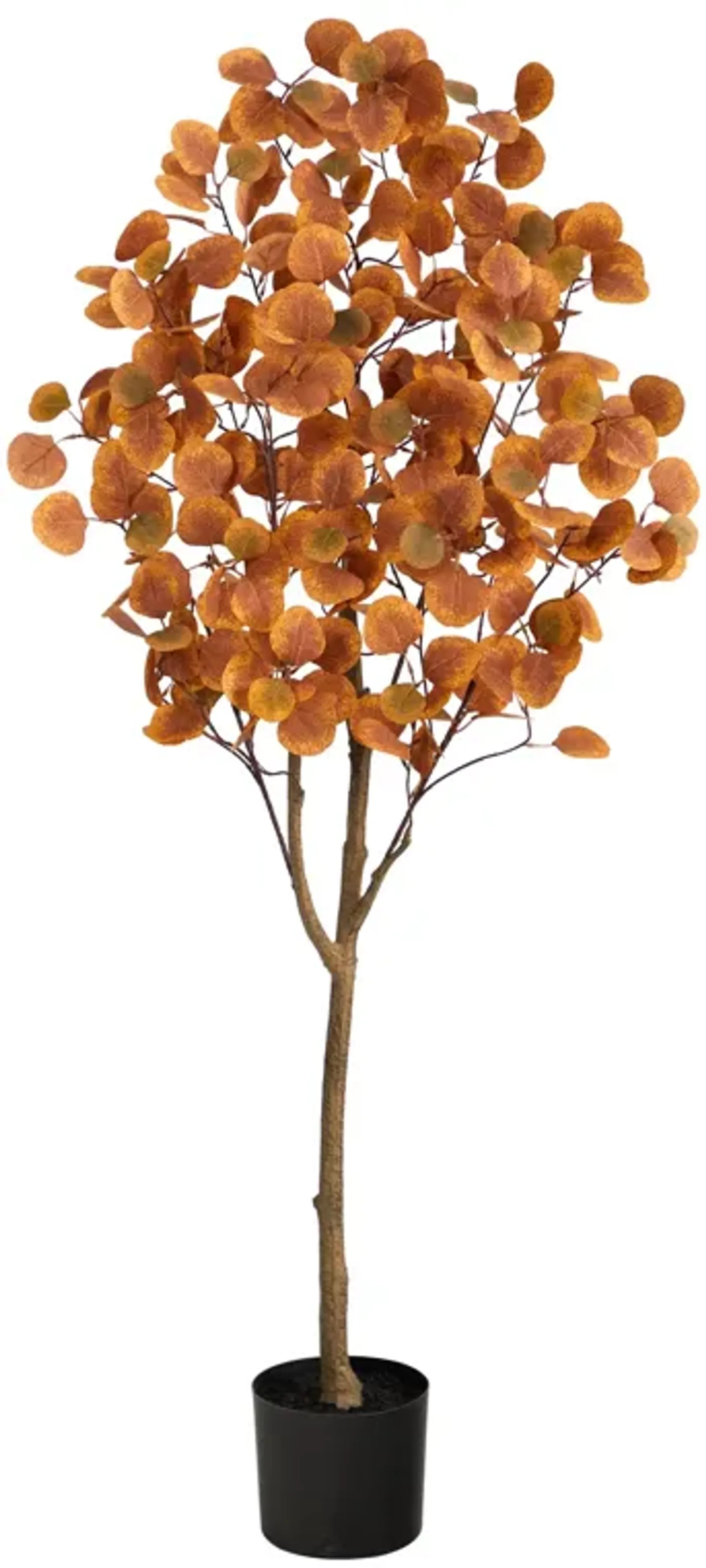 Hivvago 5 Feet Autumn Eucalyptus Artificial Tree