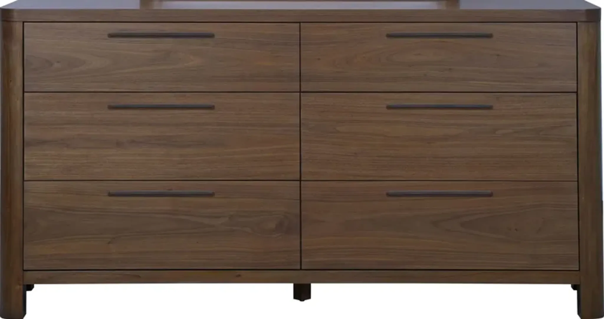 Totes Six Drawer Dresser in English Walnut | Furniture.com
