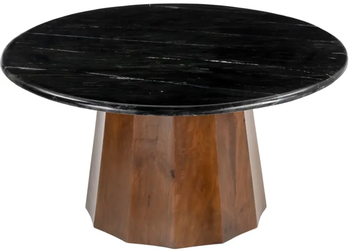 Aipe Coffee Table Black & Brown