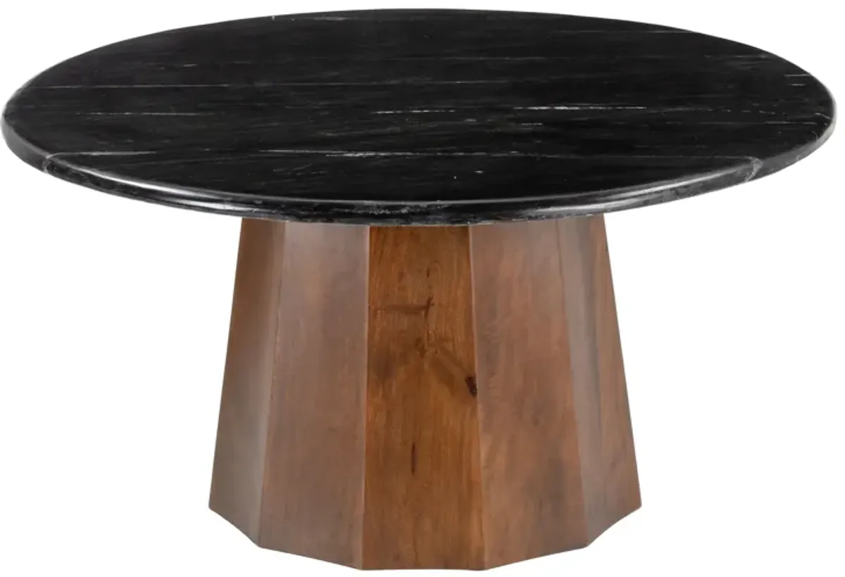 Aipe Coffee Table Black & Brown