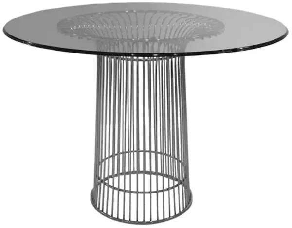 Pangea Home Florence Dining Table Clear