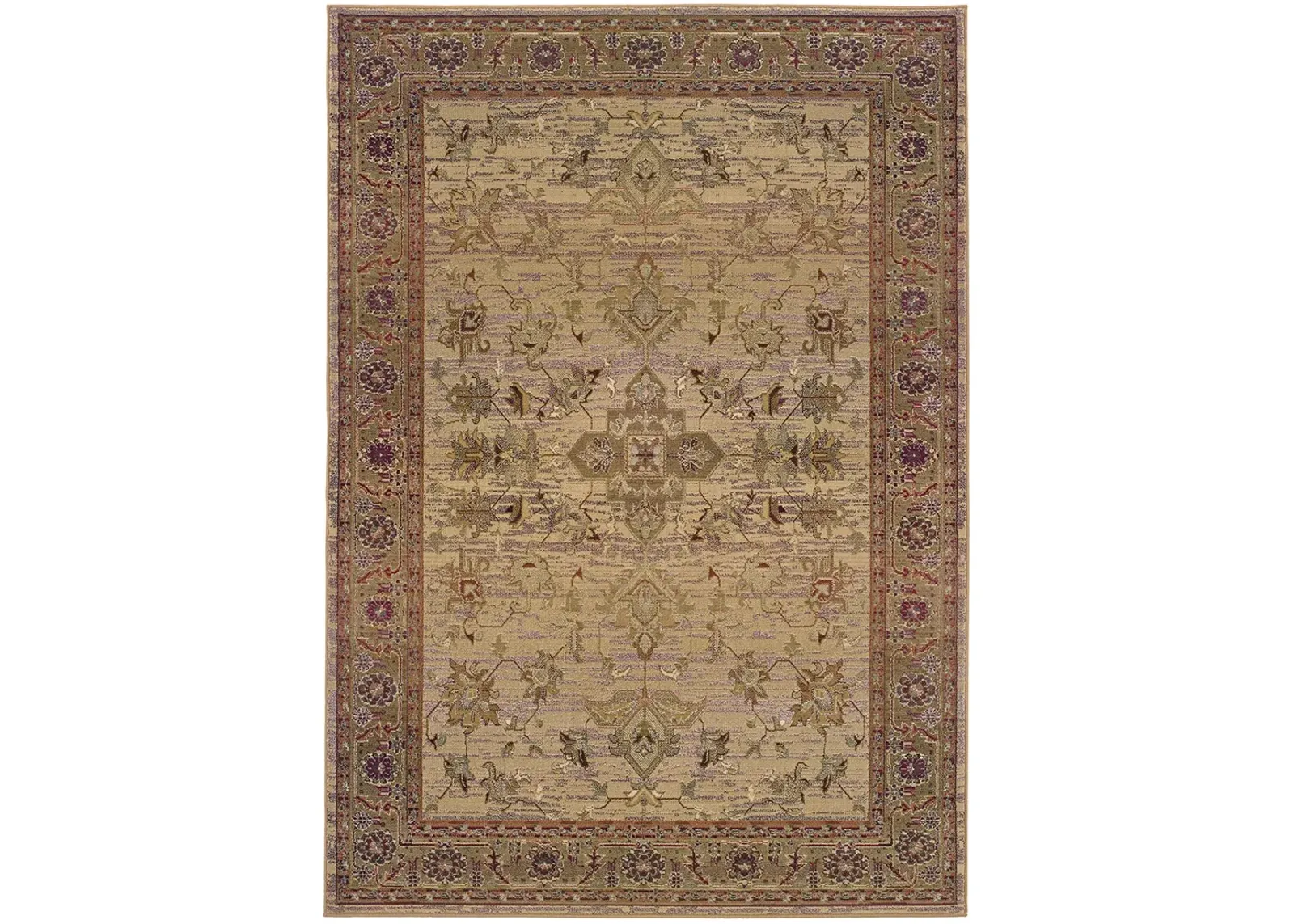 Kharma 2' x 3' Beige Rug