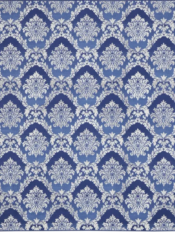 Whimsicle WHS01 Blue 7' x 10' Rug