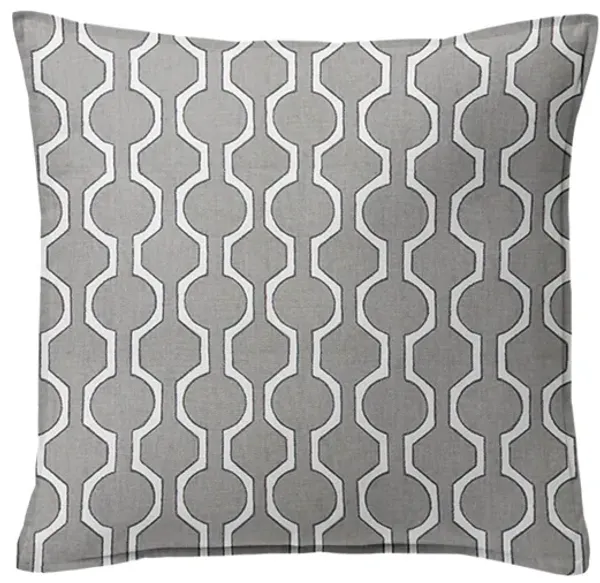 6ix Tailors Fine Linens Soho Gray Decorative Throw Pillows