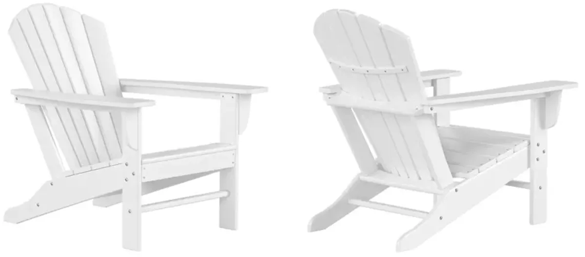 WestinTrends Outdoor Patio Adirondack Chair (Set of 2)