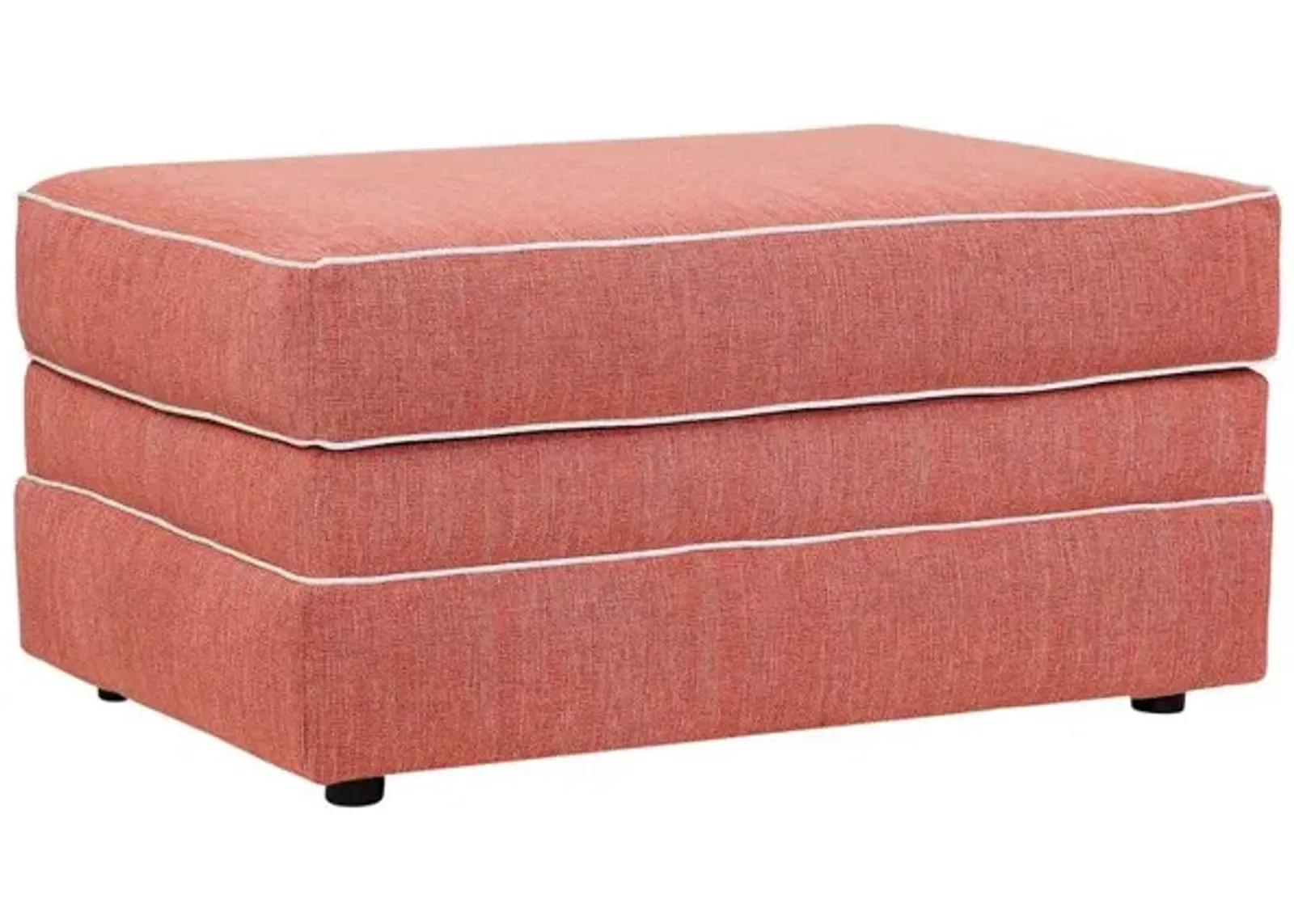 American Furniture Classics Coral Springs Model 8-080-S260C Upholstered Ottoman