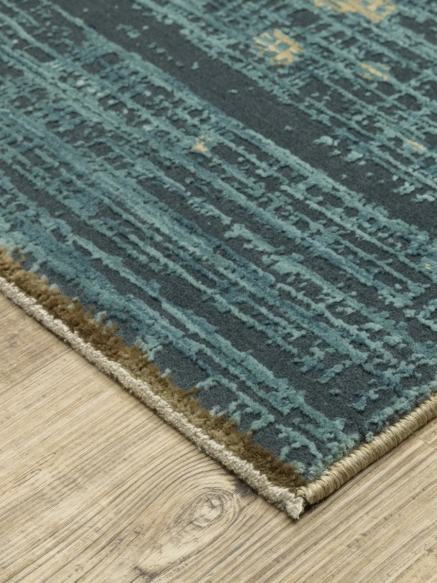 Reed 7'10" x 10'10" Blue Rug