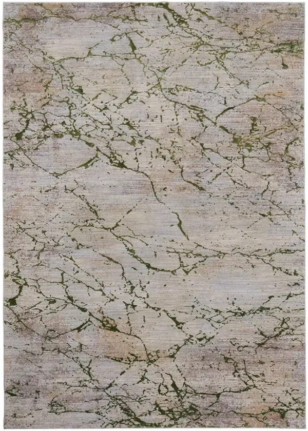 Pryor 39NEF 5' x 8' Taupe/Green/Tan Rug