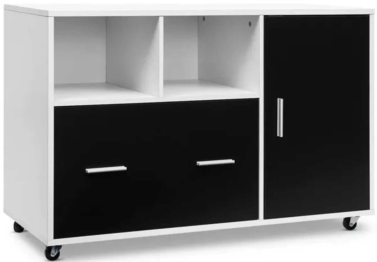 Lateral Mobile File Storage Cabinet