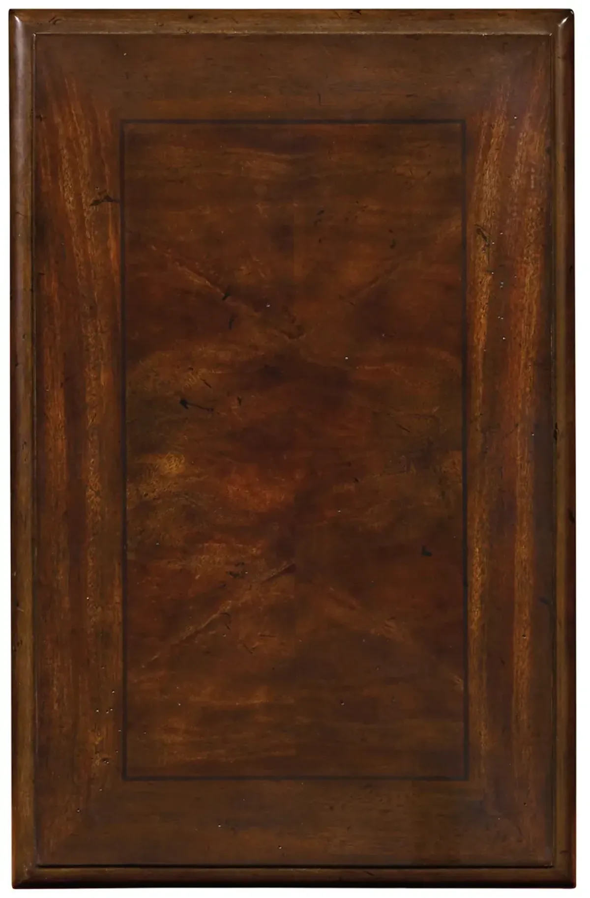 Leesburg Chairside Chest in Dark Wood