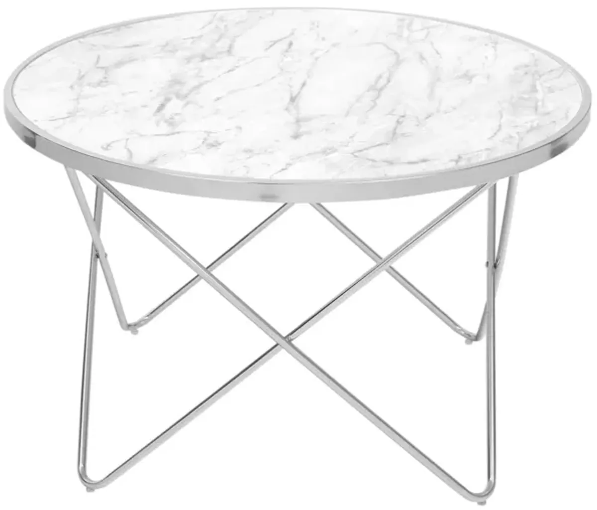 Teamson Home - Faux Marble Coffee Table