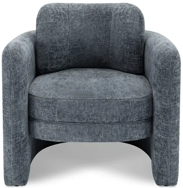 Merax Mid-Century Modern Barrel Accent Chair Armchair