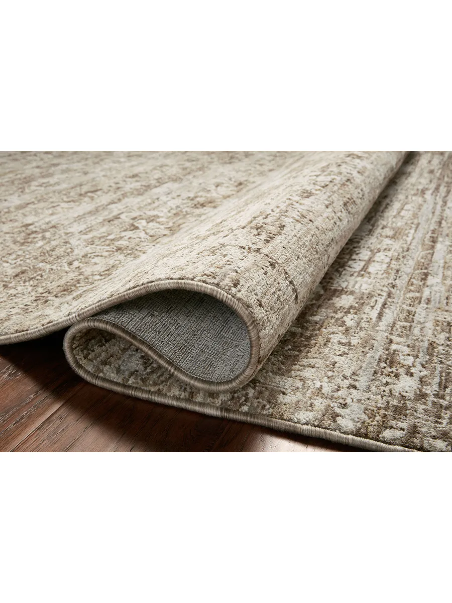 Honora Bark/Dove 6'7" x 9'2" Area Rug by Amber Lewis x Loloi