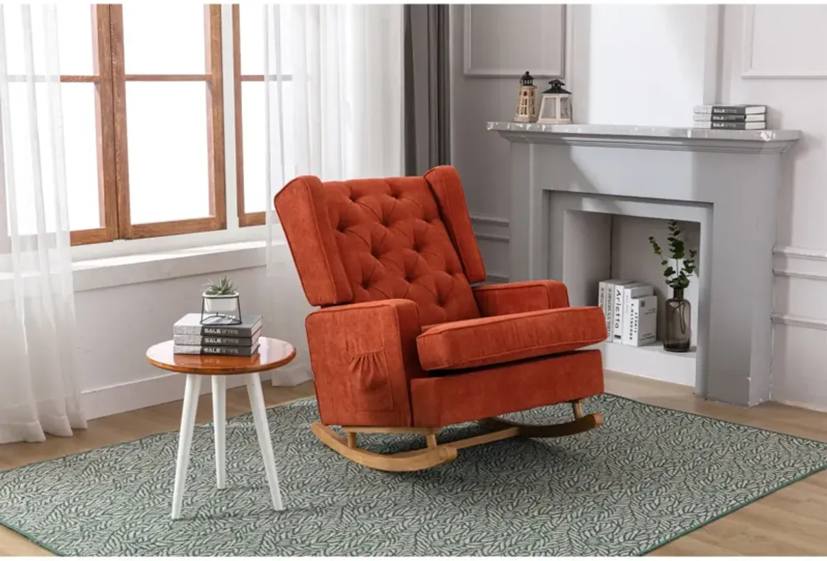 Living Room Comfortable Rocking Chair Accent Chair