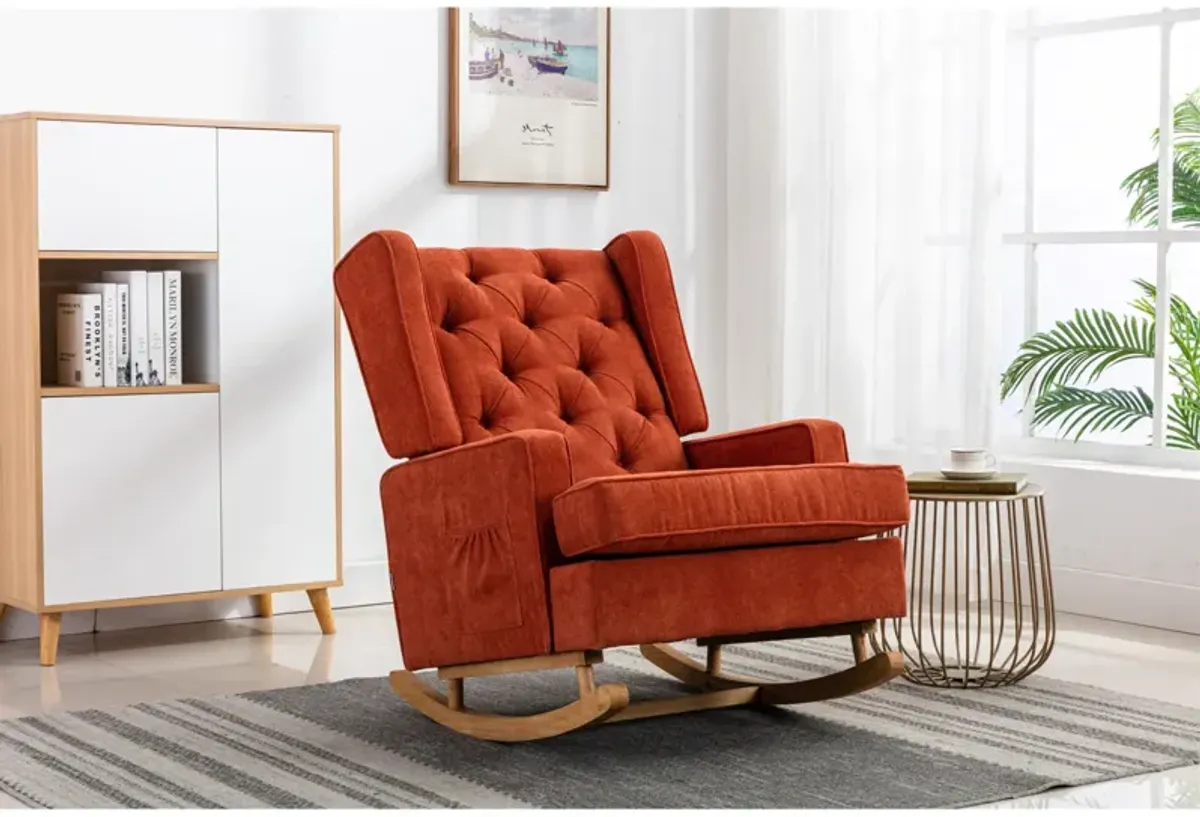 Living Room Comfortable Rocking Chair Accent Chair