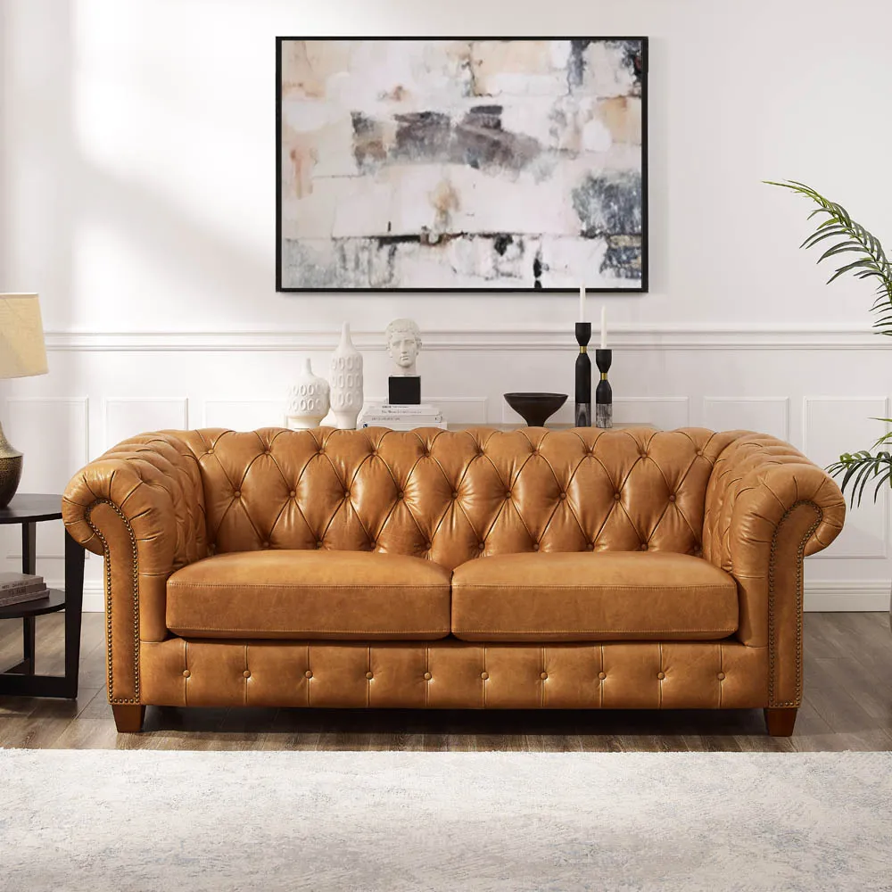 Kingston Top Grain Leather Sofa