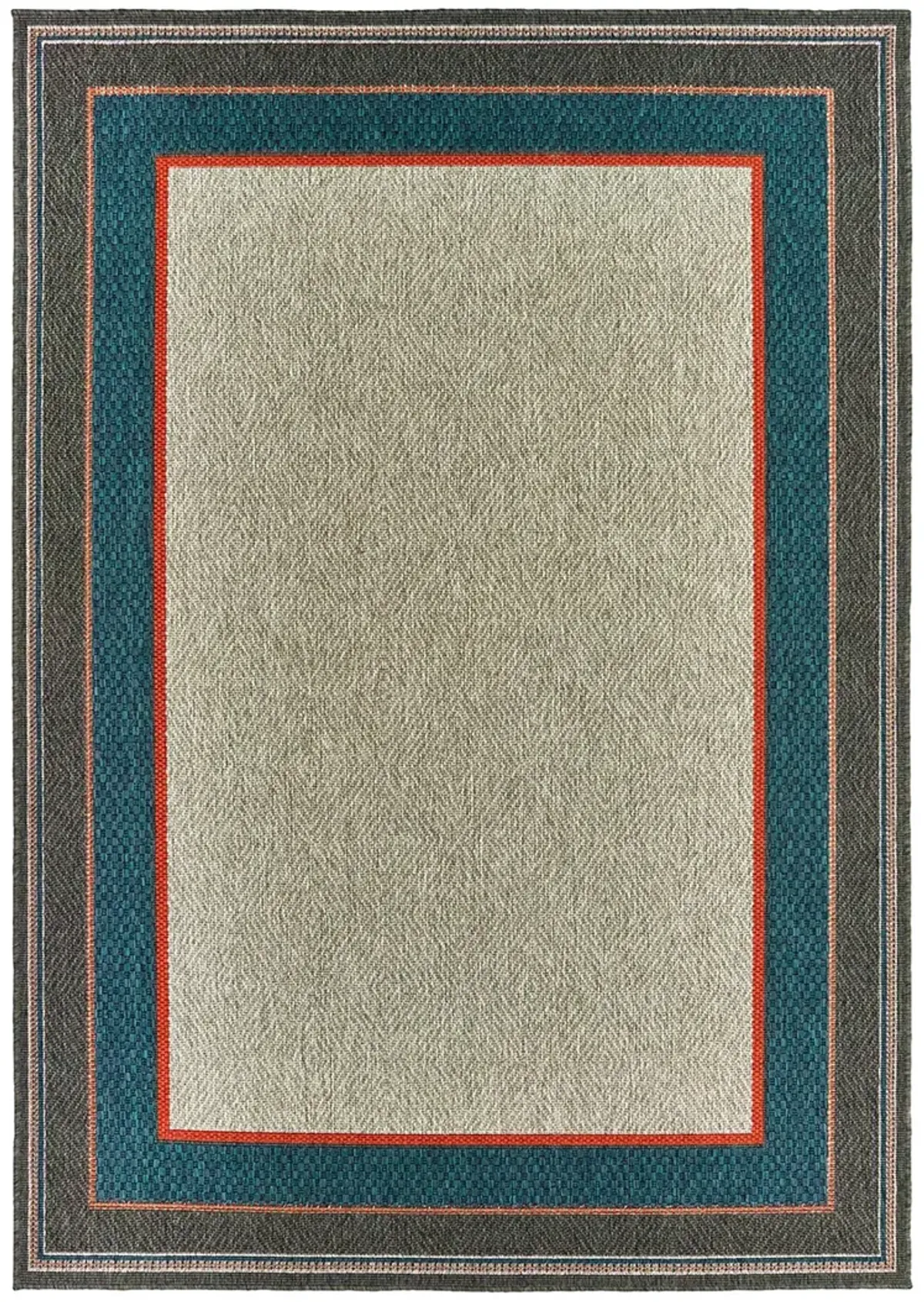 Latitude 5'3" x 7'3" Grey Rug