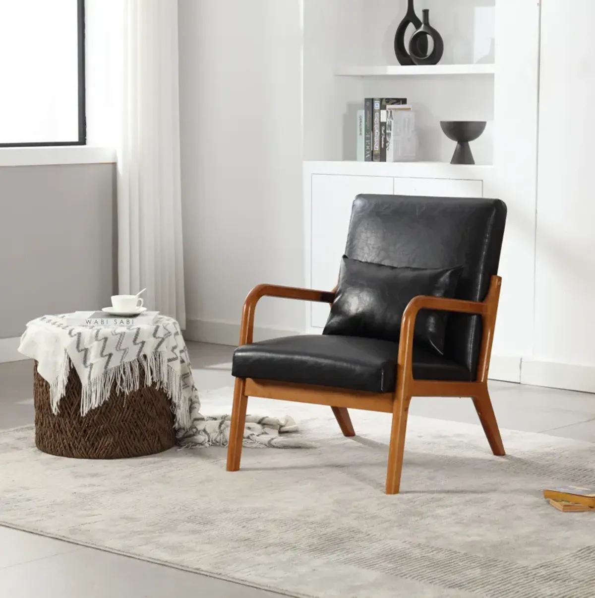 Merax Modern Padding Lounge Armchair Accent Chair