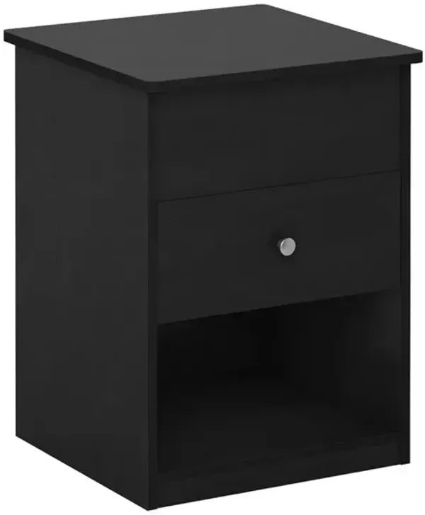 Furinno Jensen Lift Top Nightstand, Americano