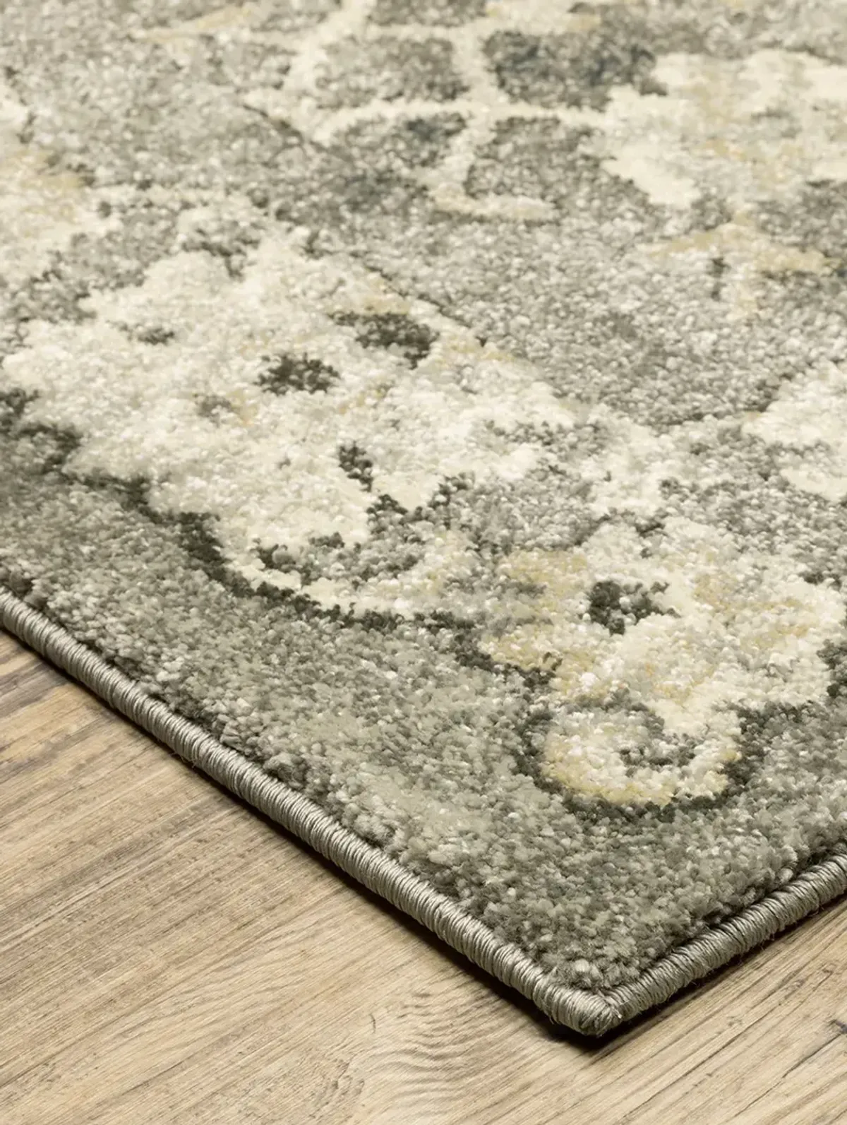 Florence 9'10" x 12'10" Grey Rug