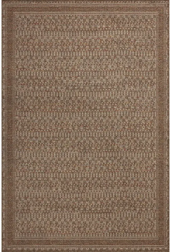 Merrick MER-08 Natural / Fiesta 7''8" x 7''8" Round Rug by Loloi II