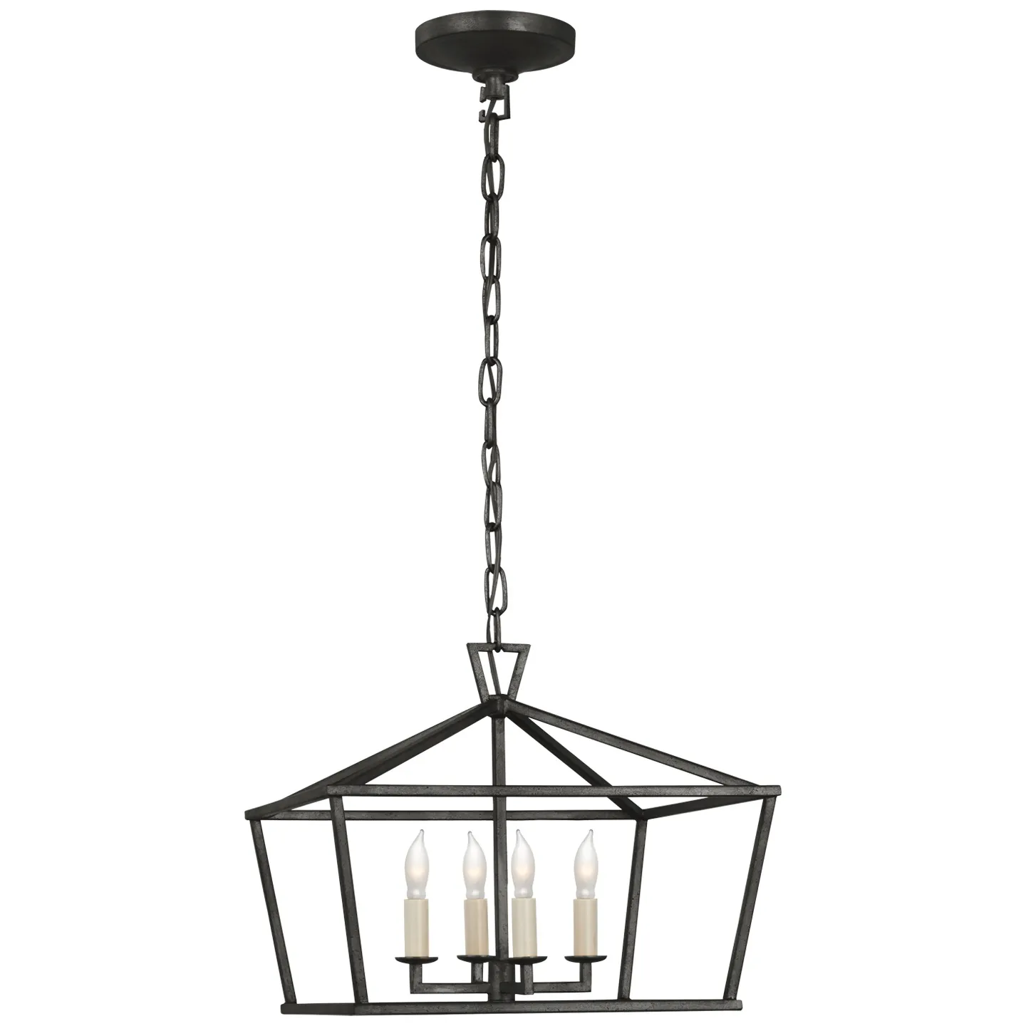 Darlana Small Semi Flush Mount Lantern